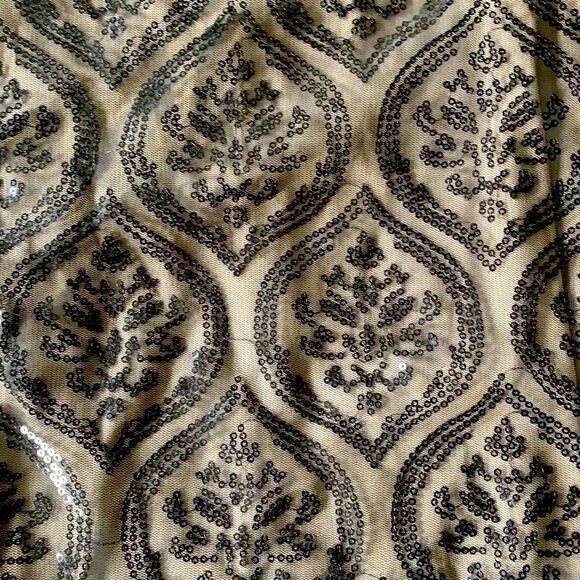 The Limited Black Sequin Sheer Damask Tank — Party / Night Out – XS - Picture 6 of 7
